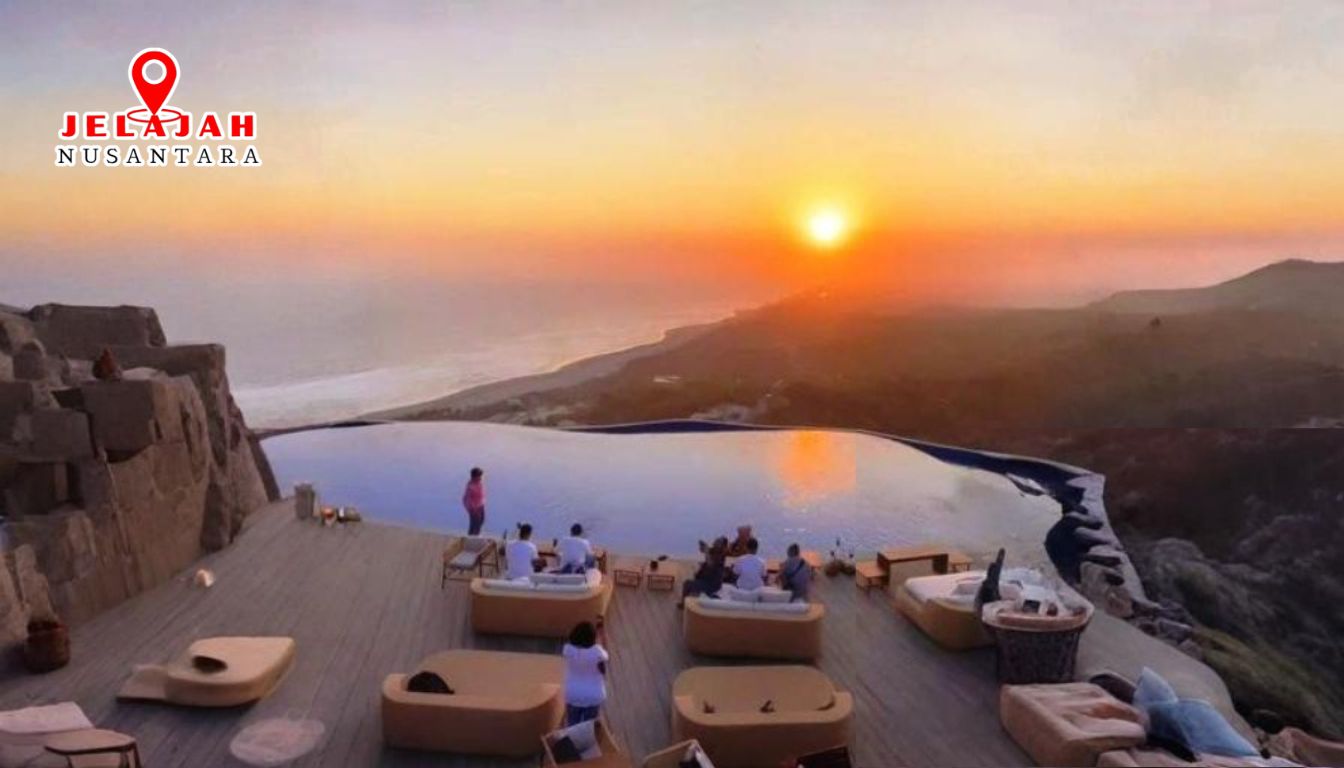 Pesona Sunset di Pantai Obelix Jogja Panorama pantai obelix jogja saat senja dengan nuansa wisata populer