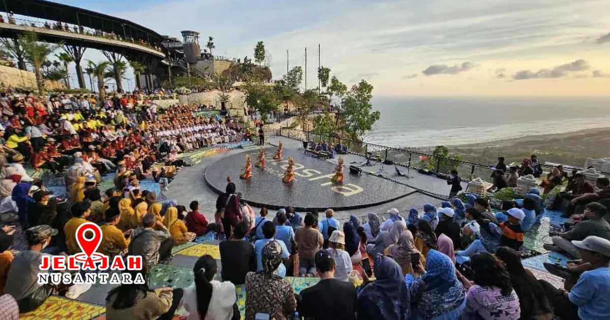 Pesona Tari Obelix Sea View di Jogja Menikmati Pertunjukan Tari Obelix Sea View