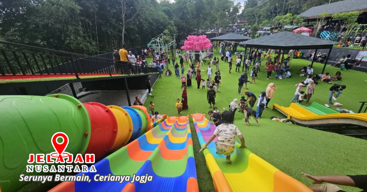 Permainan Seru di Kota Kartun Jogja Destinasi wisata keluarga kota kartun jogja