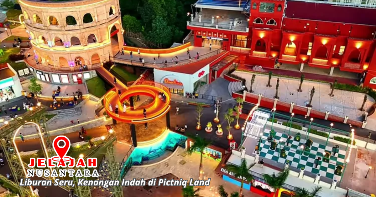 Serunya Liburan ke pictniq land jogja Spot wisata hits anak muda di pictniq land jogja